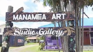 Manumea Art Studio Apia  Talanoaga ma se Sui Samoa Entertainment Tv [upl. by Archambault]