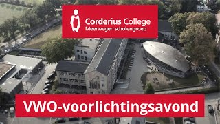 VWO voorlichtingsavond 2022  Corderius College [upl. by Shama]