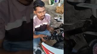 Apache BS6 conset chenge viralvideo funny viralshort jummanbikemechanic [upl. by Fairlie]