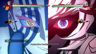 Demon Slayer Hinokami Chronicles  Akaza amp Rui Full Moveset 4k 60fps [upl. by Erda]