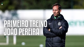 Primeiro treino da nova equipa técnica [upl. by Naiviv]