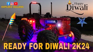 READY FOR DIWALI 2K24 💥🎉  HAPPY DIWALI ❤️🙏🏻  KAPILDEVGULLANA nishudeshwal [upl. by Jordain]