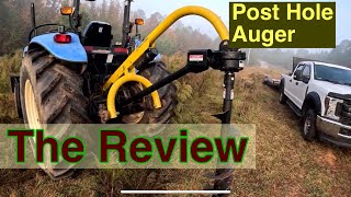 Countyline Tractor Auger Review [upl. by Ettennahs]