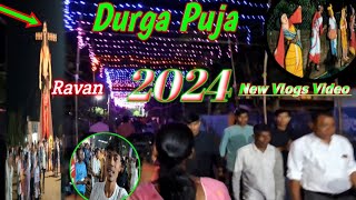 Ravan Puja Durga ☄️ New Vlogs 2024 😱 LLL13Vlogs [upl. by Luckin]