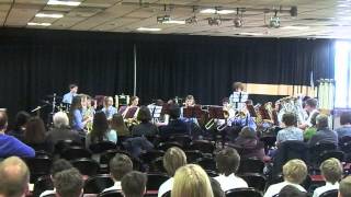 Caerleon Comprehensive School Brass Ensemble ABBA Gold Alan Fernie [upl. by Constanta]