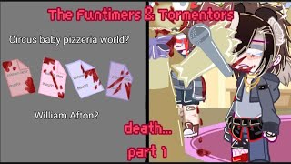 The Funtimers and Tormentors deathPart 12K SPECIALread descMiksonFredsonAmherFNAFnahimo [upl. by Nigrom121]