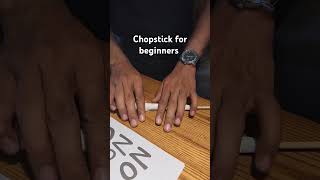 Chopstick for beginners chopsticks chopchops chinesefood chinesecuisine korean ideas diy [upl. by Reinert]