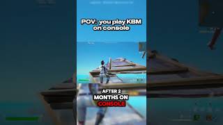 Kbm on console for a month fortnite consolesettings consolekbm ps5 [upl. by Samuele]