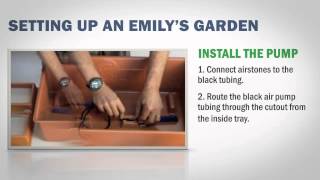 Setting Up the HydroFarm EMSYST Emilys Garden AllinOne Hydroponic System [upl. by Irok]