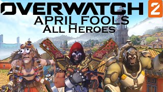 All April Fools Voicelines  Overwatch 2 [upl. by Llehsal]