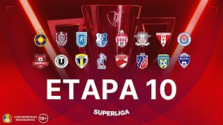 AVANCRONICA ETAPEI 10 cu bolocanfotbal  SuperLiga României 20242025 [upl. by Reginnej]