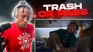 LayedbakDFRTRASH or PASS Juice WRLD Way Too Many  REACTION [upl. by Aldarcie]