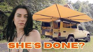 Shes DONE Tour of the interior of my 4x4 Troop Carrier  Overlanding Australia Diaries [upl. by Yelsel]