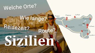 SIZILIEN URLAUB  Reiseroute amp Tipps für eine geniale Rundreise [upl. by Allianora]