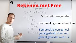 Getallenverzamelingen met Free 34  De rationale getallen Q [upl. by Ahsiekam]