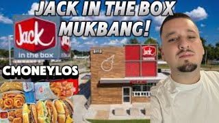 MUKBANG WITH CMONEYLOS JACK IN THE BOX SPICY CHICKEN STRIPS [upl. by Leontina916]