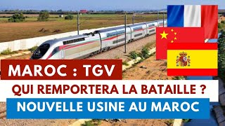 MAROC  TGV  Qui remportera les contrats des futures LGV 3 nations en lice [upl. by Norrehs]