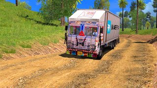 TATA 1615 Container Truck Mod ETS2 [upl. by Edee]