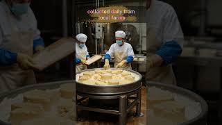 MindBlowing Insider Look Parmesan Factory Tourfactory food parmesano [upl. by Kippar]