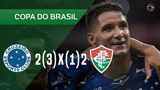 CRUZEIRO 2 3 X 1 2 FLUMINENSE  GOLS  0506  COPA DO BRASIL 2019 [upl. by Donoho977]