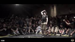 INTERNATIONAL ILLEST BATTLE 2017  FINAL GUYZ  UGLY FATE vs SLAM [upl. by Nosydam]