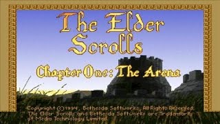 The Elder Scrolls Arena gameplay PC Game 1994 [upl. by Brodeur564]