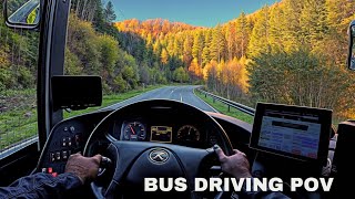 Public Bus driving POV 4k Germany  Kirchzarten to Todtnau automobile bus eurotrucksimulator2 [upl. by Jennings]