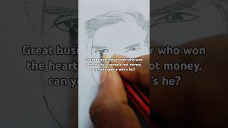 Ratan tata 🔥🔥drawing  painting anime painting artarte ratan art music craft viralvideo [upl. by Smitt169]