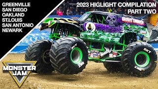 Monster Jam 2023 FULL HIGHLIGHT Reel Part 2  Monster Jam [upl. by Anonyw]