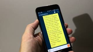 Changing the text size in SMS messages on a Samsung Galaxy SmartPhone [upl. by Jed109]