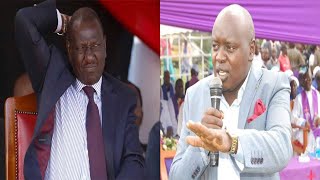 SHOCKED PRESIDENT RUTO AFTER HIS POINTMAN CHERARGEI WARN HIM ON SIGN DEAL WITH ADANI TYCOON ON JKIA [upl. by Oruam363]