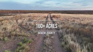 160± Acres For Sale in Dickens County TX [upl. by Maziar]