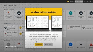 Power BI tutorial  Excel in Excel update [upl. by Icam855]