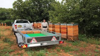 APICULTURE E23 Une récolte orageuse  Parc Naturel Régional des Monts dArdèche [upl. by Zela601]