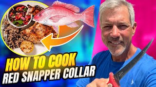 How To Cook Red Snapper Collar [upl. by Ramed]