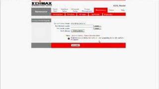 Edimax ADSL Modem Router  Firmware upgrade [upl. by Sharron]