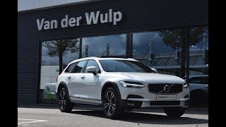 Volvo V90 Cross Country Pro  2018  Crystal White Pearl [upl. by Yatnod881]