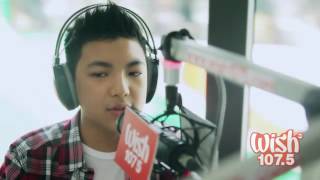 Darren Espanto Chandelier Sia LIVE Cover on Wish FM 107 5 Bus HD [upl. by Ahsratan]