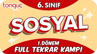 6 Sınıf Sosyal 1 Dönem Full Tekrar ♻ 2024 [upl. by Nicola]