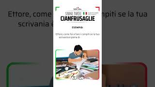 🇮🇹SHORT ITALIAN LESSONS  Cianfrusaglie  Italian words [upl. by Xylon]