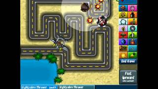 Bloons Tower Defense 4 Upgraded Boomerang Monkey [upl. by Roderick633]