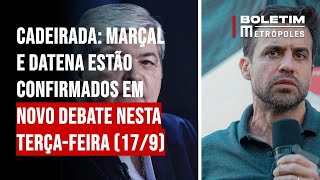 Cadeirada Marçal e Datena estão confirmados em novo debate nesta terçafeira 179 [upl. by Terra]