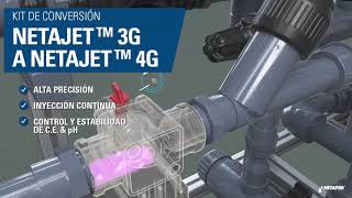 KIT DE CONVERSIÓN NETAJET™ 3G A NETAJET™ 4G  NETAFIM MÉXICO [upl. by Niatsirk]