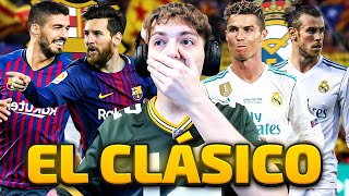 EL ULTIMO CLASICO ENTRE MESSI Y CR7 BARCELONA VS REAL MADRID  2018  REACCION [upl. by Enitsirt]