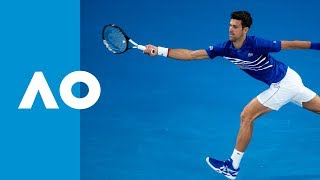 CPA Shot of the Day Novak Djokovic  Australian Open 2019 [upl. by Beverie]