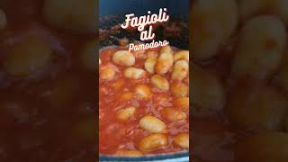 Deliziosi FAGIOLI bianchi con POMODORO 🍅 dolcezzeinforno ricetta fagioli [upl. by Willette744]