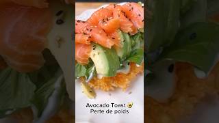 Avocado toast pour ta perte de poids 🥑 [upl. by Masha]