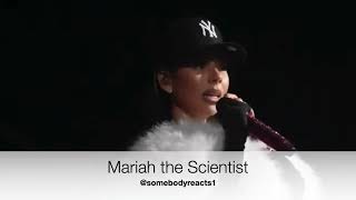 MARIAH THE SCIENTIST STOPS HER CONCERT TO GO OFF ON FANS WHO DOUBTED YOUNG THUG WOULD BE RELEASED 👀 [upl. by Akitan]