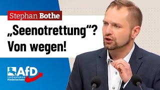 „Seenotrettung“ Von wegen – Stephan Bothe AfD [upl. by Gianni]