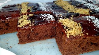 Negresa de post cu gemnuca🥮Veganer Kuchen mit Marmelade uMarmelade🇬🇧Vegan cake with jam and walnut [upl. by Rai691]